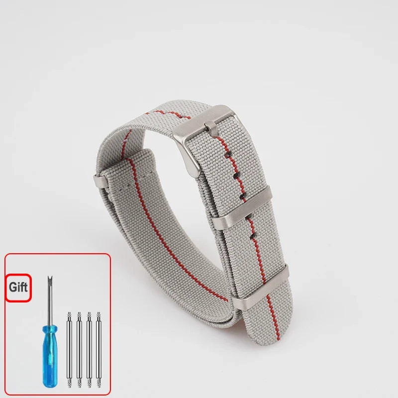 Polar Elastic Nylon Watch Band, NATO Strap for Polar Smartwatch, Waterproof