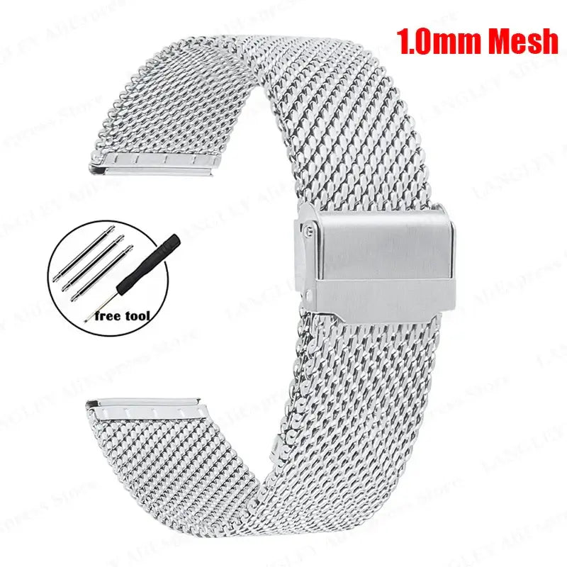 Suunto Milanese Mesh Band - Chic Metallic Design