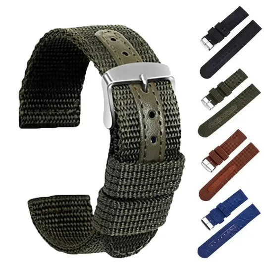 Ticwatch Nylon and Leather Band Eco-Friendly Stylish Design