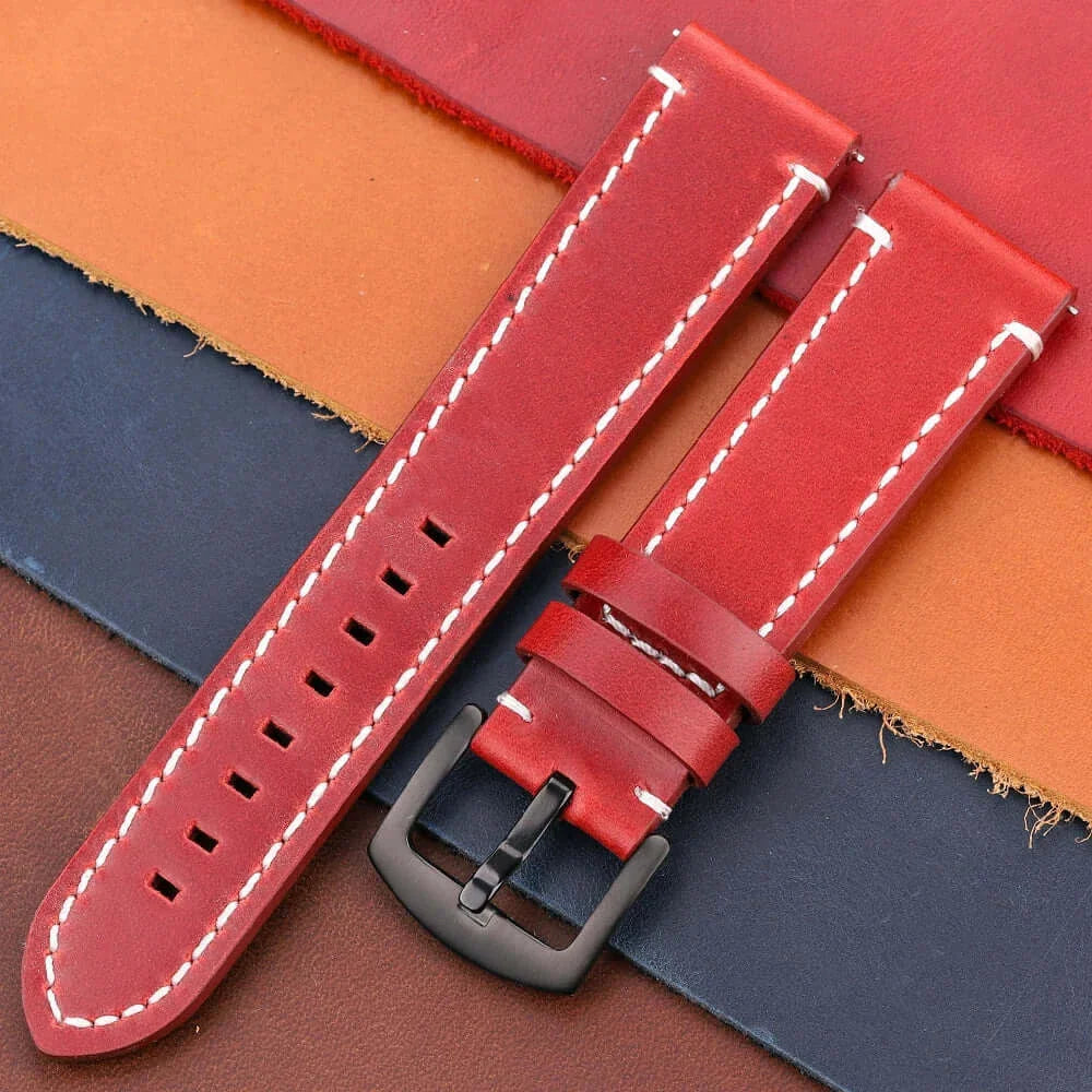 Samsung Galaxy Watch Leather Band - Classic Stylish Design