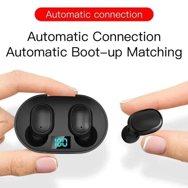 True Wireless Earbuds – Bluetooth 5.0 Earbuds with Active Noise Cancelling, Built-in Mic & Charging Case