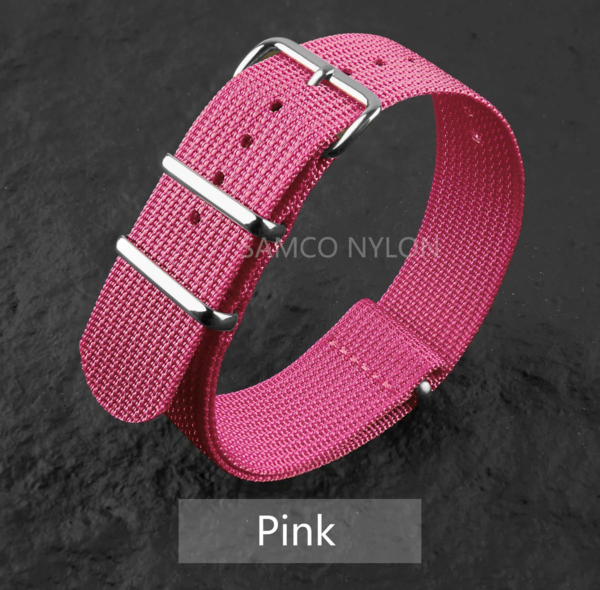 COROS Nylon Ribbed Watch Band For Smartwatch - Military Washable Strap