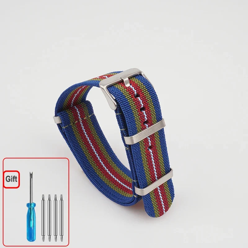 Polar Elastic Nylon Watch Band, NATO Strap for Polar Smartwatch, Waterproof