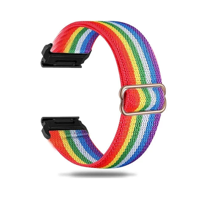 Garmin Elastic Nylon Watch Band - Woven QuickFit Strap