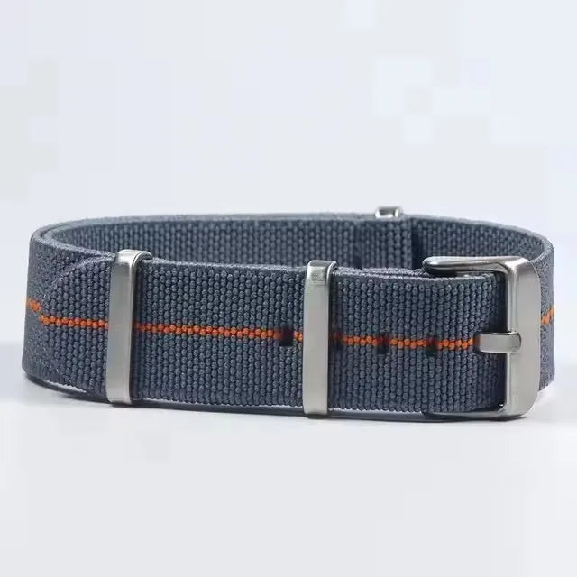 Motorola Moto French Parachute Nylon Watch Band Elastic Military Strap