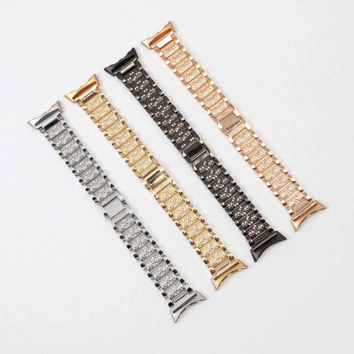 Google Pixel Watch 41/45mm Bling Stainless Steel Band
