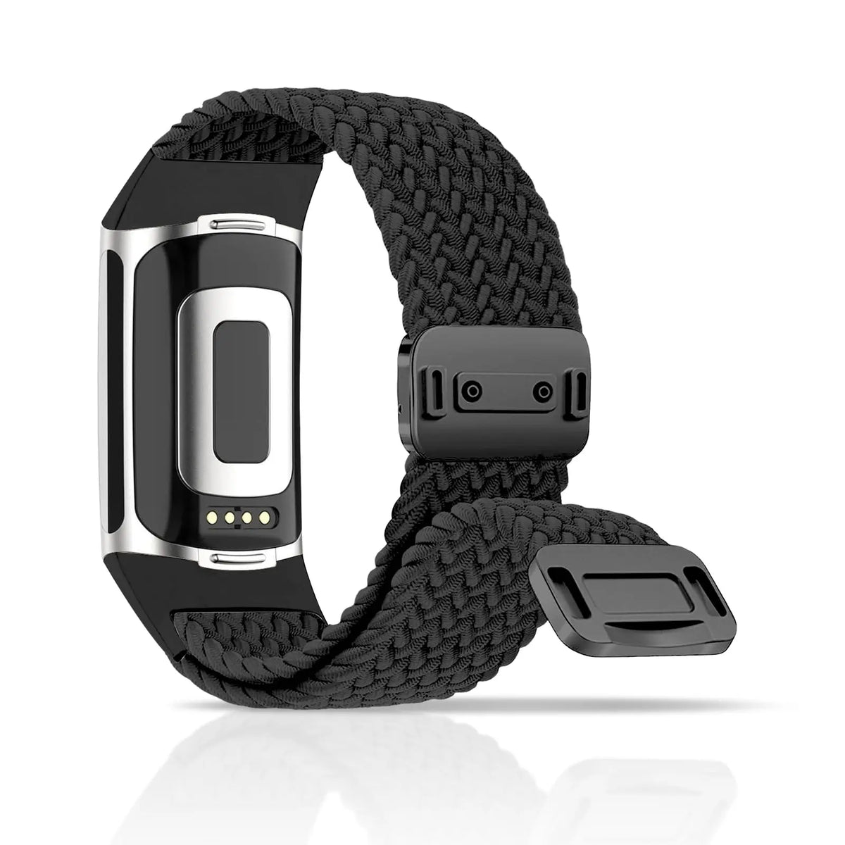 Fitbit Charge 5 & 6 Braided Nylon Band - Magnetic Clasp Strap