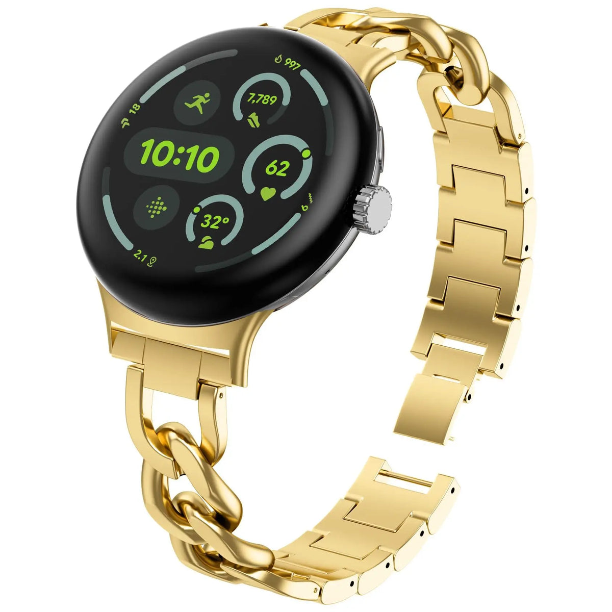 Google Pixel Watch Stainless Steel Chain Bracelet Band
