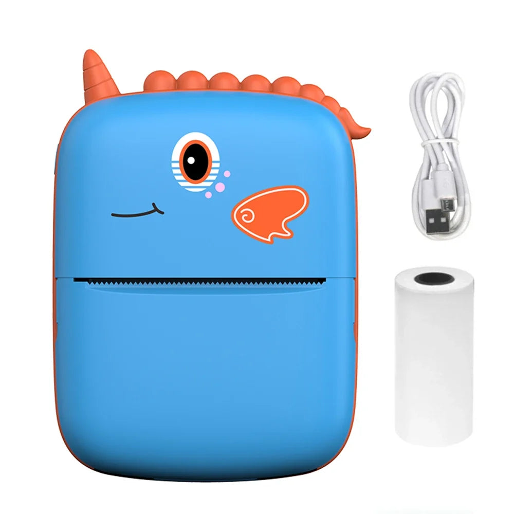Mini Bluetooth Label Printer – Portable Wireless Thermal Sticker Printer