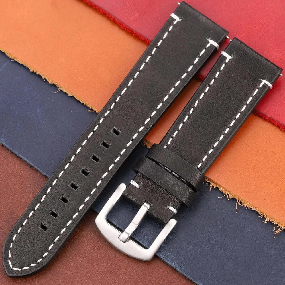 Samsung Galaxy Watch Leather Band - Classic Stylish Design