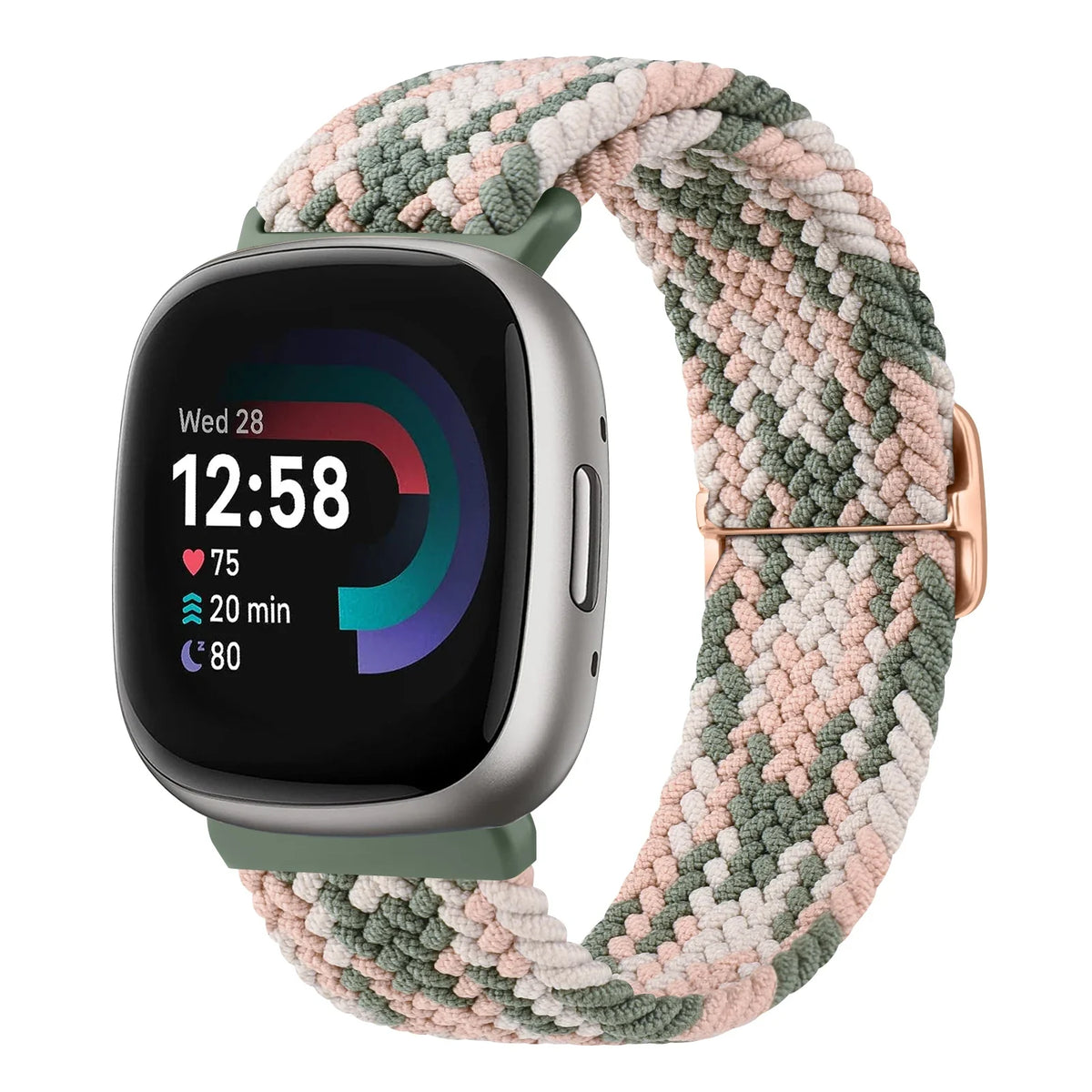 Fitbit Versa 3 / 4 & Sense / Sense 2 Adjustable Braided Loop Band