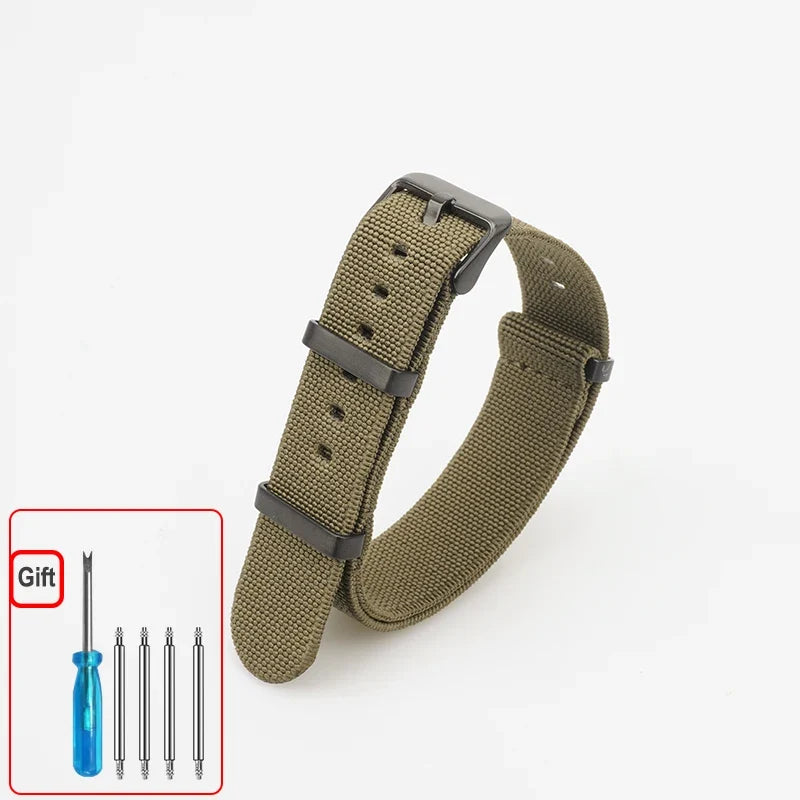Polar Elastic Nylon Watch Band, NATO Strap for Polar Smartwatch, Waterproof