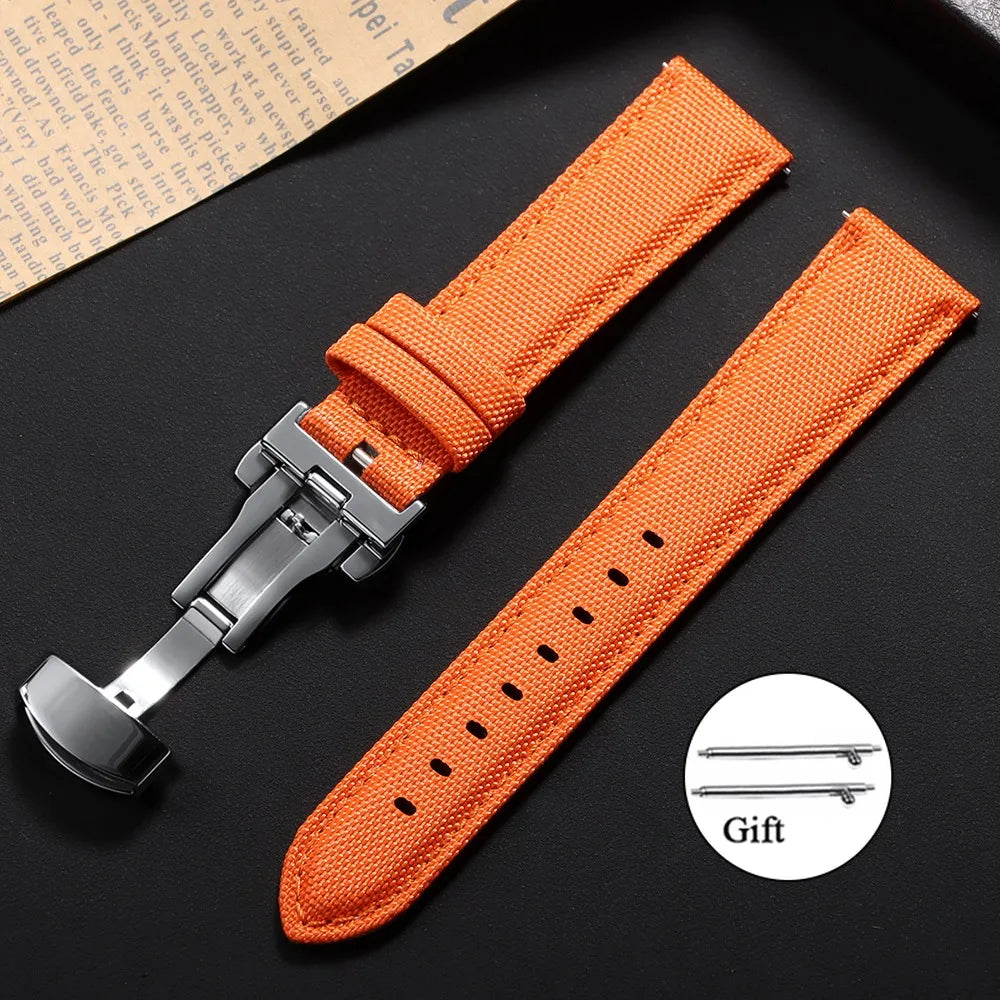 COROS Watch Band Sailcloth Nylon Quick Release Waterproof Strap Universal