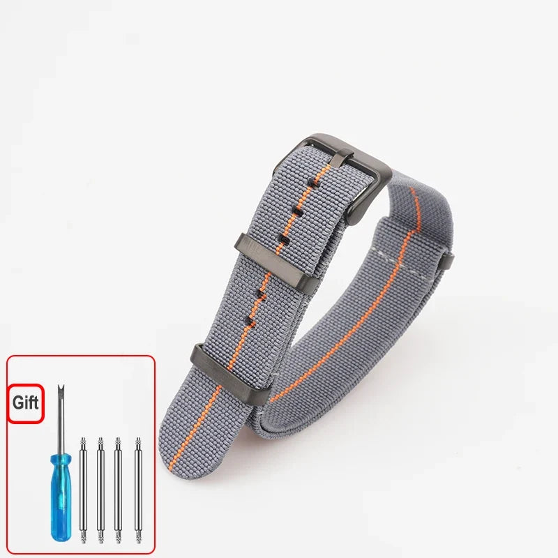 Polar Elastic Nylon Watch Band, NATO Strap for Polar Smartwatch, Waterproof