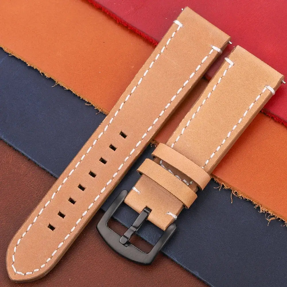 Samsung Galaxy Watch Leather Band - Classic Stylish Design