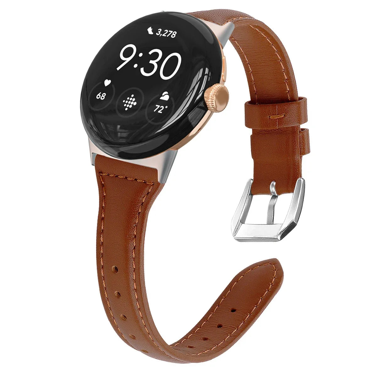 Google Pixel Watch Genuine Cow Leather Band