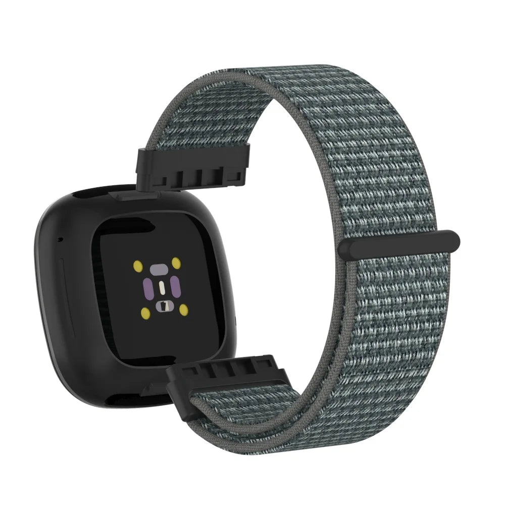 Fitbit Sense 1–2 / Versa 3–4 Nylon Sport Loop Band