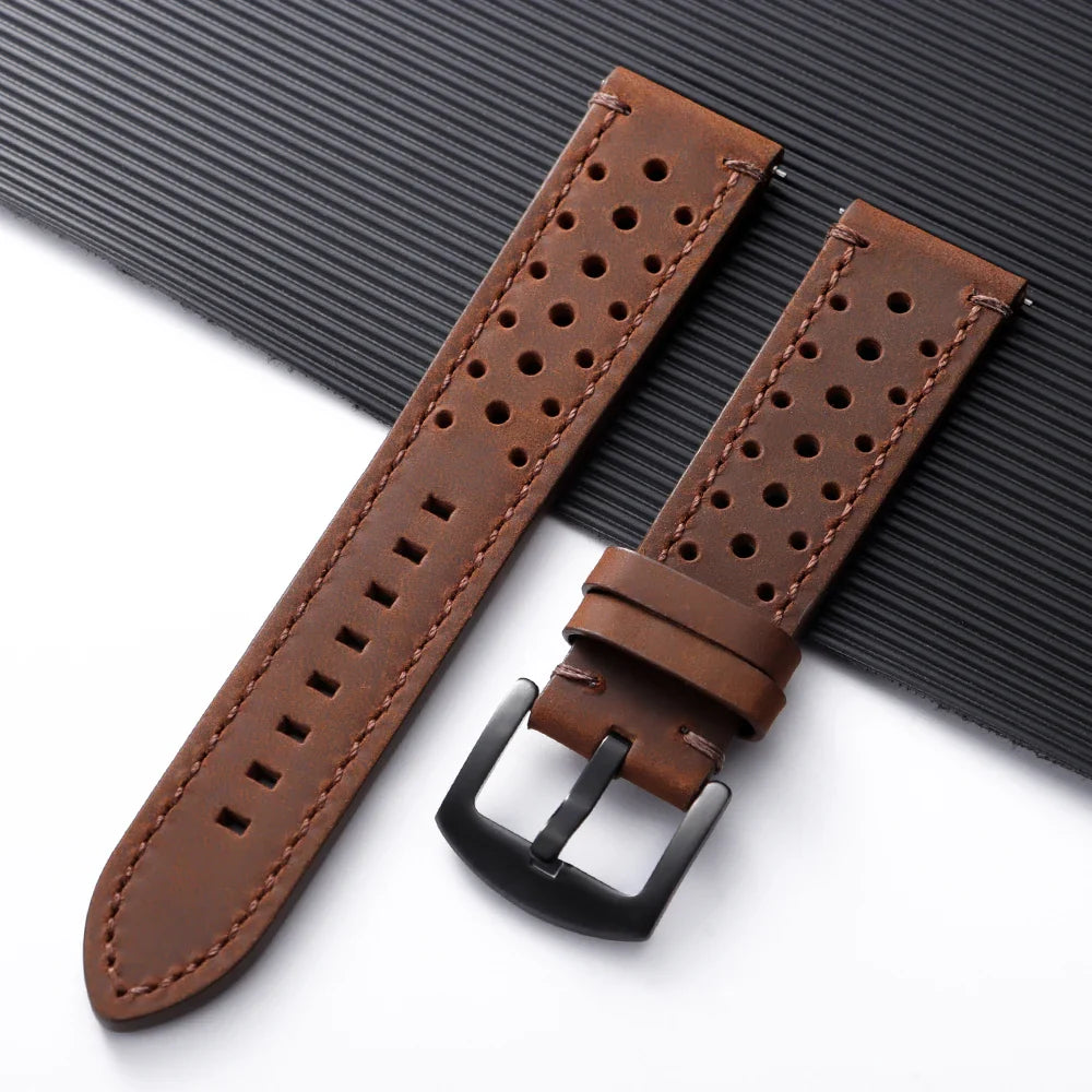 COROS Leather Watch Band 20cm Breathable Unisex for COROS Smartwatch