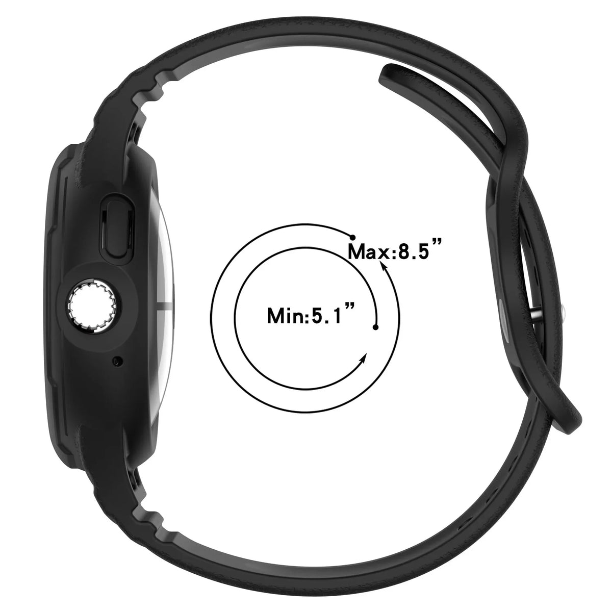 Google Pixel Watch 41mm Integrated Case Sport Band