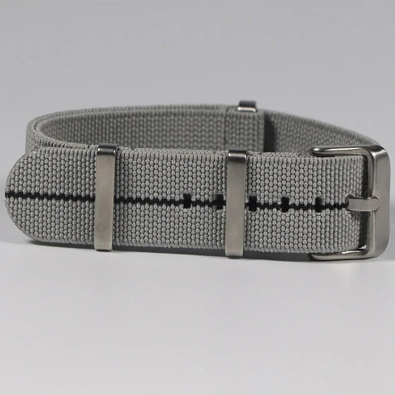 Motorola Moto French Parachute Nylon Watch Band Elastic Military Strap