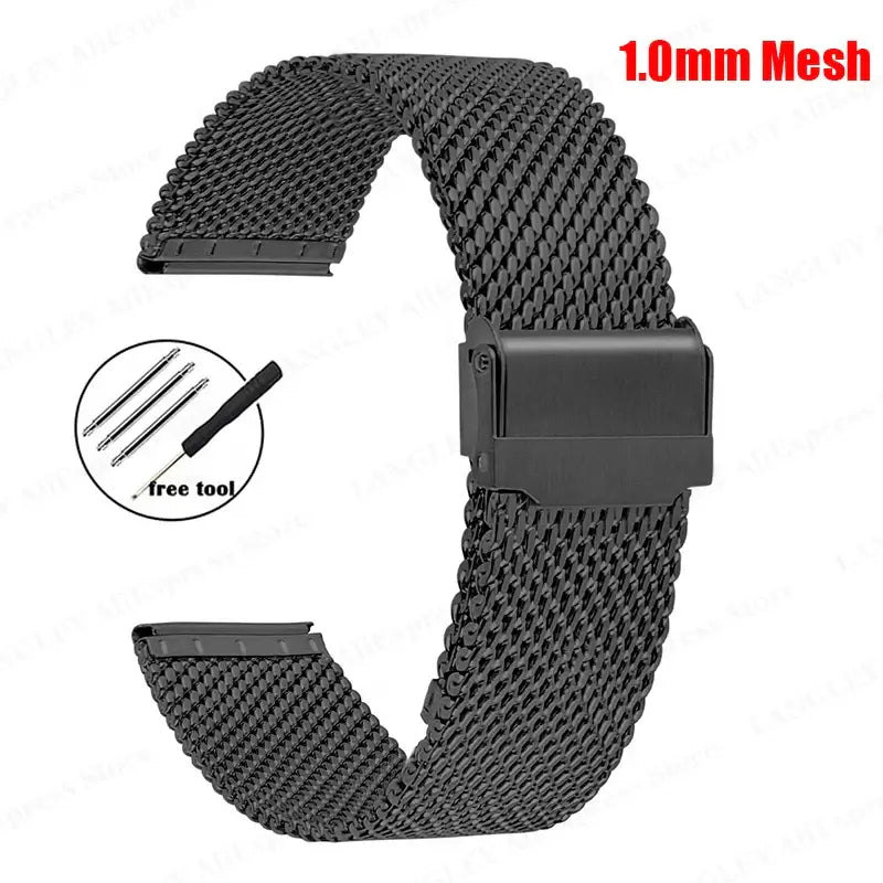 Suunto Milanese Mesh Band - Chic Metallic Design