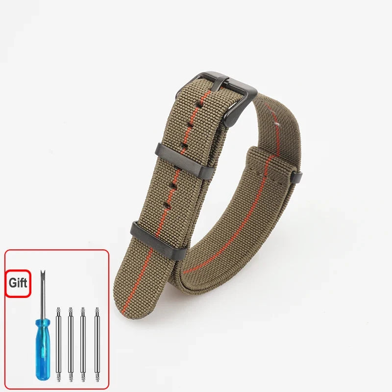 COROS Elastic Nylon Watch Band - Washable Waterproof Strap For Outdoors