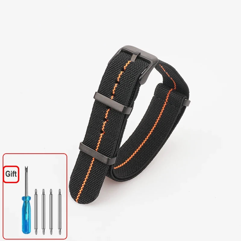 Polar Elastic Nylon Watch Band, NATO Strap for Polar Smartwatch, Waterproof