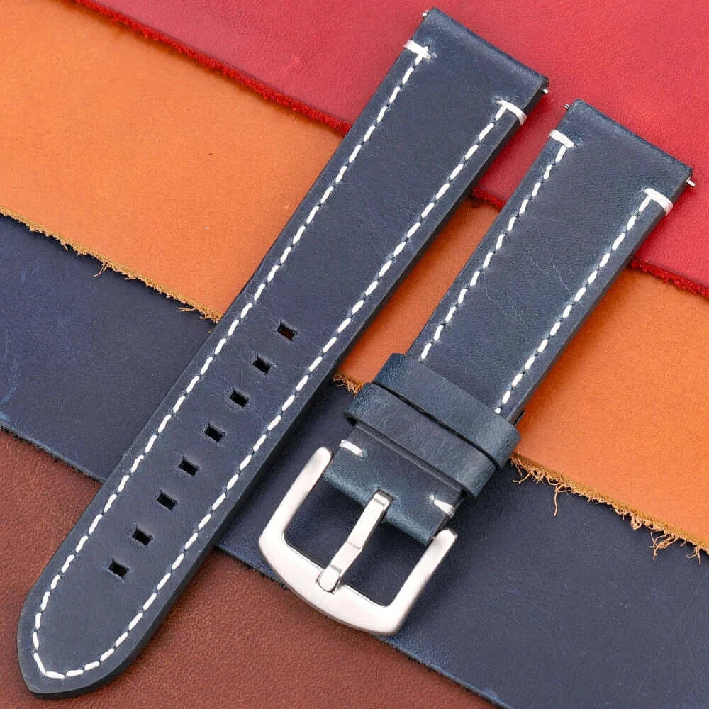 Samsung Galaxy Watch Leather Band - Classic Stylish Design