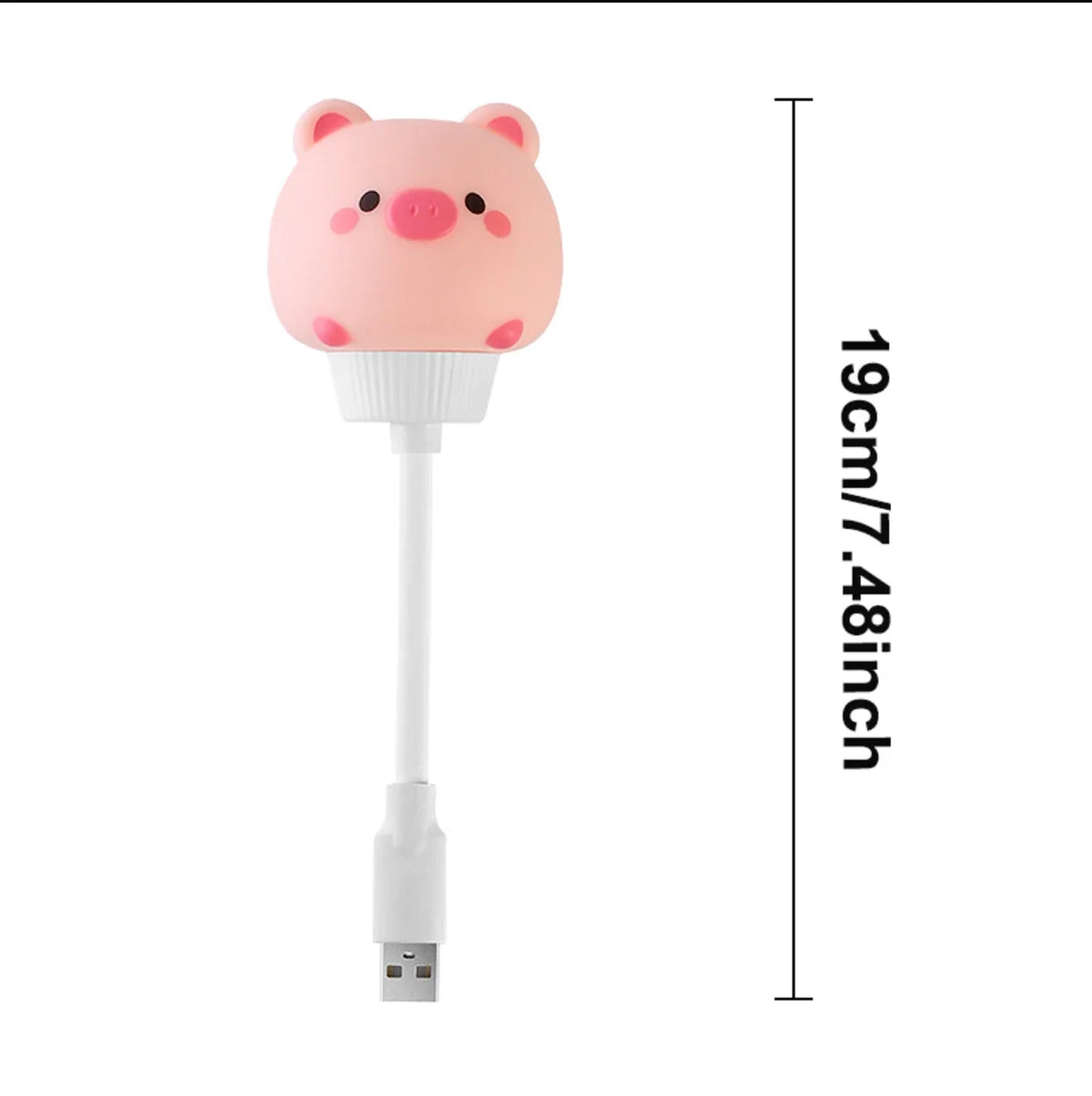 USB Night Light LED Cute Cartoon Night Lamp Bear Chick Kitten Remote Control for Baby Kid Bedroom Decoration Bedside Lamp