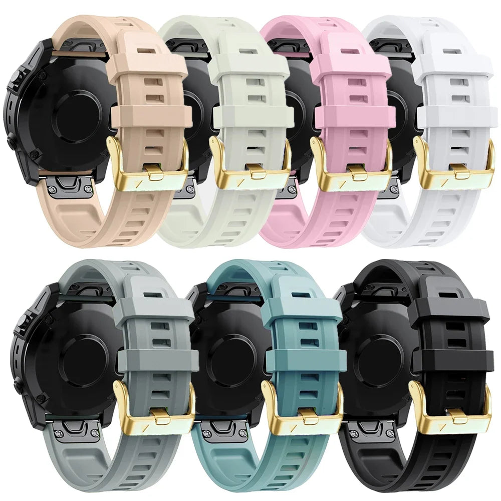 Garmin 20mm Silicone Smartwatch Band - QuickFit Strap