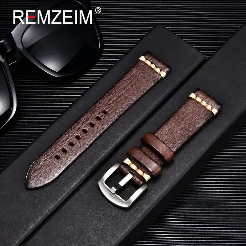Suunto Leather Band - Premium Textured Design for Style