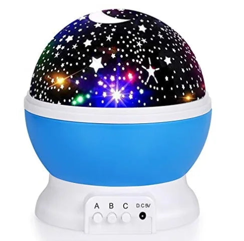 Starry Sky Projector Night Light Projector Baby Lamp Decor Rotating Starry Nursery Moon Galaxy Projector Table Night Lamp