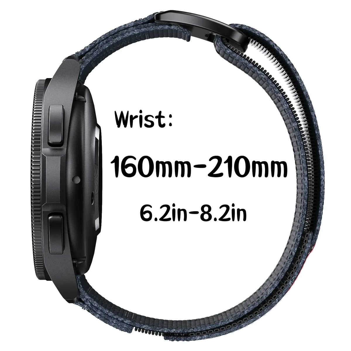 Amazfit Nylon Watch Band with Velcro Clasp for Smartwatches