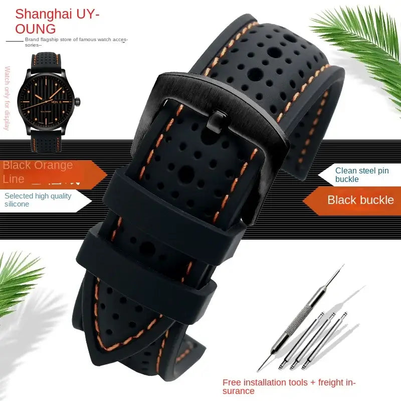 Amazfit Band Breathable Silicone Sport Strap for Watches