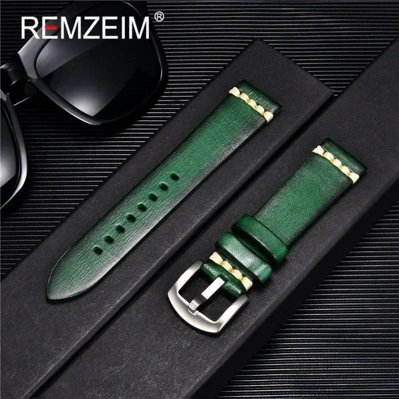 Suunto Leather Band - Premium Textured Design for Style