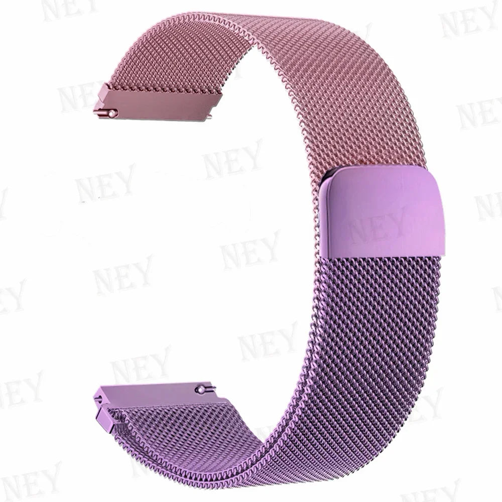 Motorola Moto Watch Milanese Loop Band - Stainless Steel Metal Bracelet