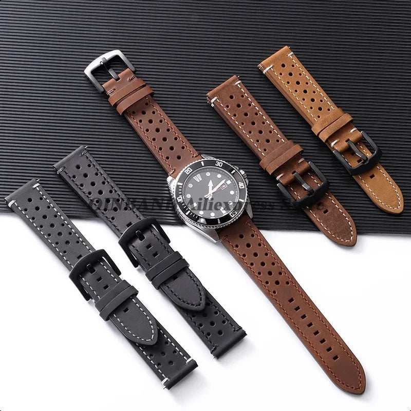 COROS Leather Watch Band 20cm Breathable Unisex for COROS Smartwatch