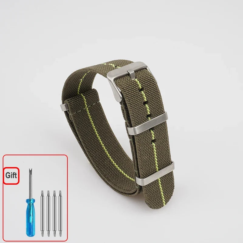 Polar Elastic Nylon Watch Band, NATO Strap for Polar Smartwatch, Waterproof