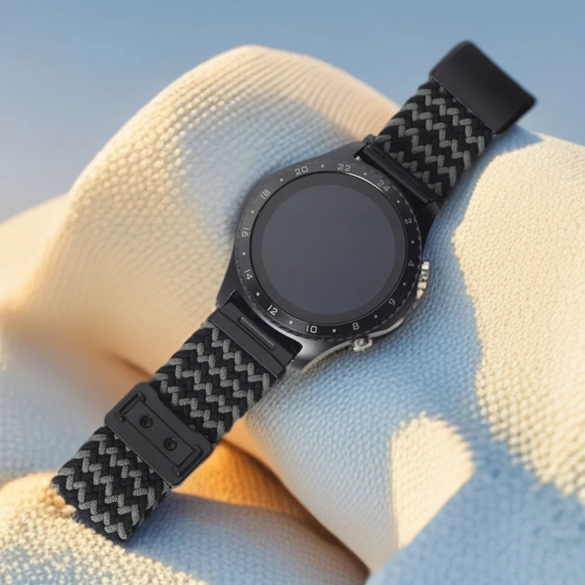 Garmin Braided Nylon Smartwatch Band - Magnetic Strap