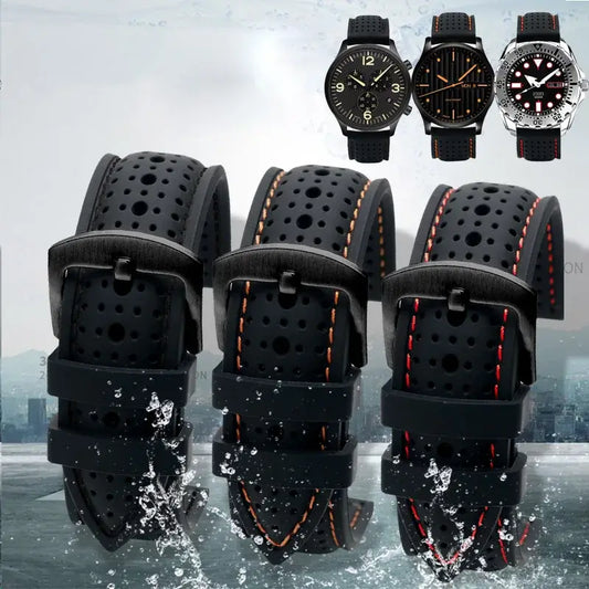 Ticwatch Silicone Band - Breathable, Comfortable, Versatile