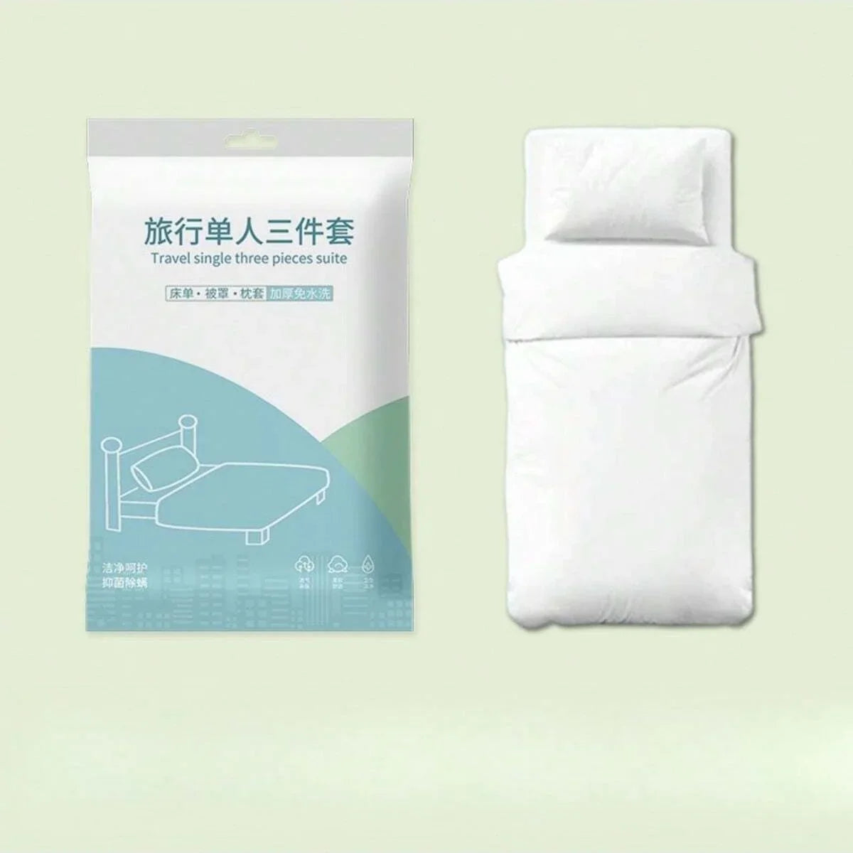 4 sábanas desechables tamaño King, sábanas bajeras desechables, funda de cama de viaje para hotel, sábana de viaje desechable