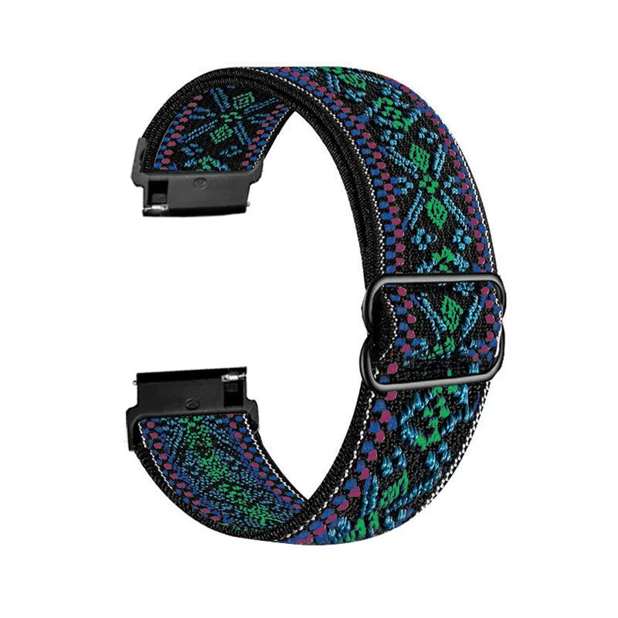 Garmin Elastic Nylon Smartwatch Band - Stretch Strap