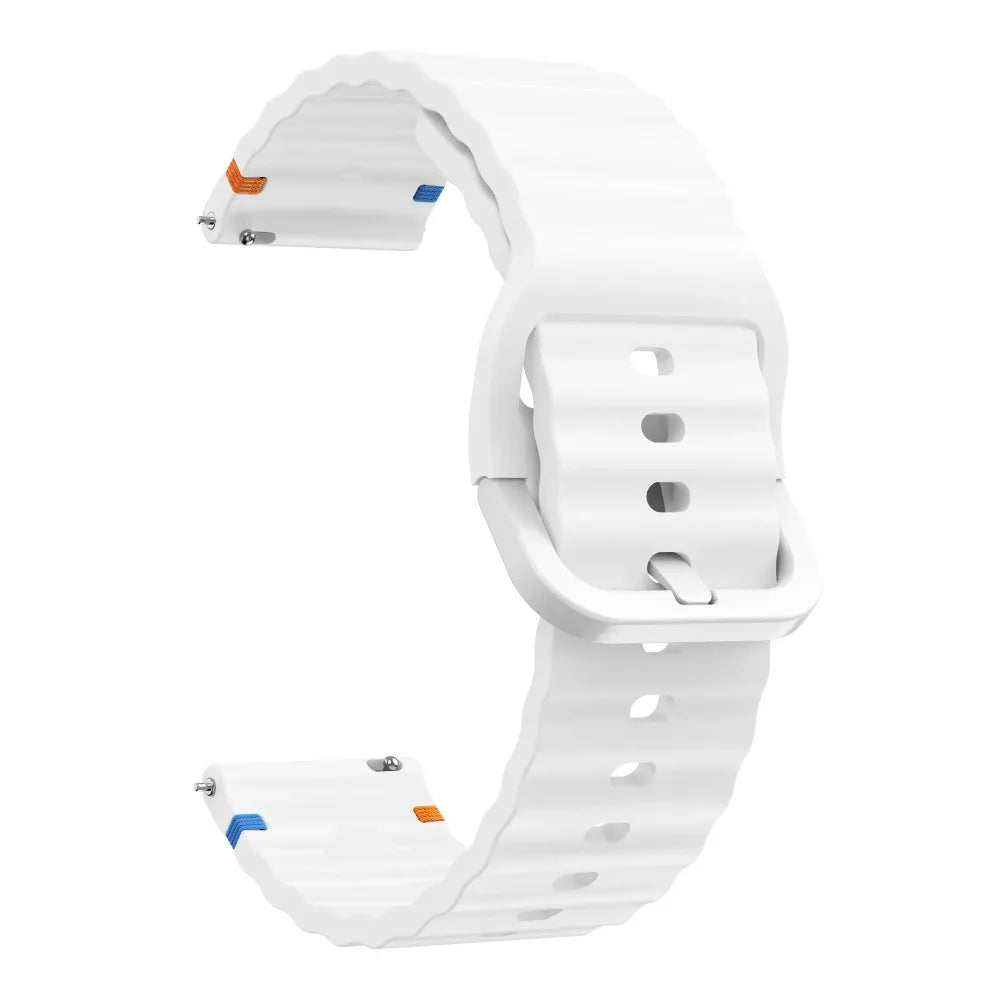 Motorola Moto Smartwatch Silicone Watch Band - Wave Suture Sports Strap