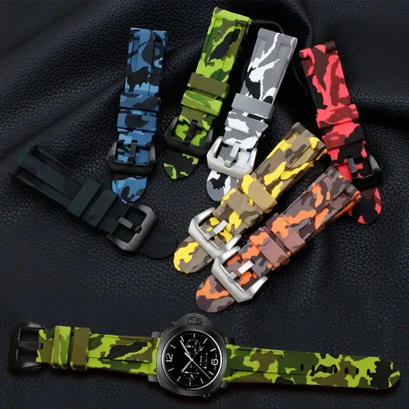 Samsung Galaxy Watch Silicone Band - Soft Waterproof Camo