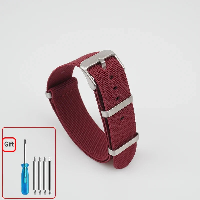 COROS Elastic Nylon Watch Band - Washable Waterproof Strap For Outdoors