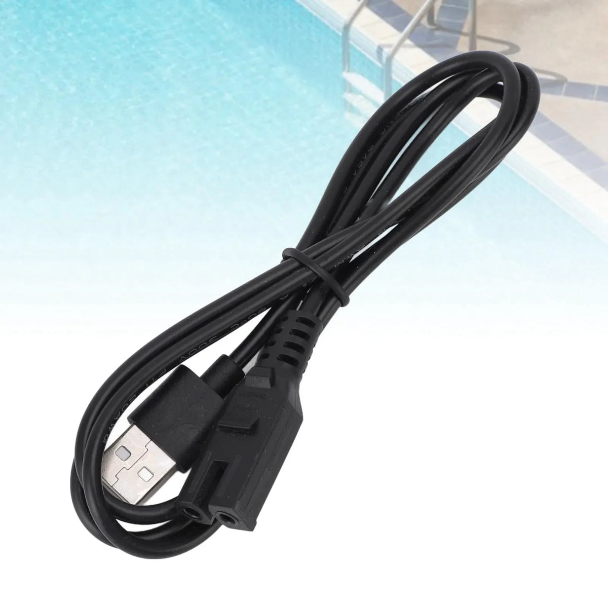 Cable de carga para aspiradora de piscina, PVC de carga rápida, cable de carga USB para aspiradora de piscina 28620 28620E CL1704, aspiradora de piscina portátil recargable
