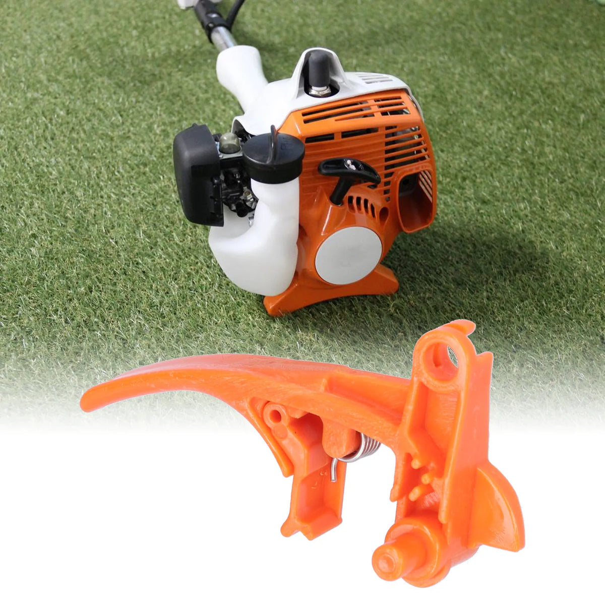 Acelerador de plástico fácil de reemplazar, piezas de cortacésped de alta fiabilidad para STIHL FS38 FS45 FS46 FS55 55R