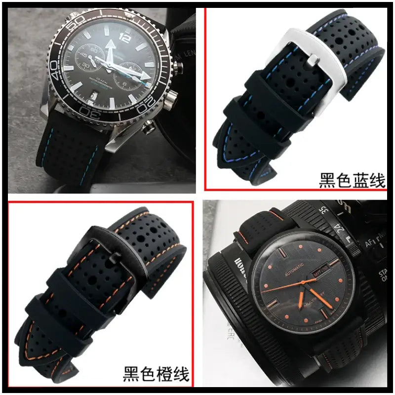 Amazfit Band Breathable Silicone Sport Strap for Watches