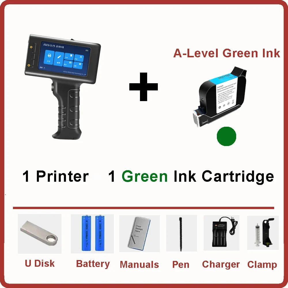 Handheld Thermal Inkjet Printer – Date, Logo & Expiry Date Printer