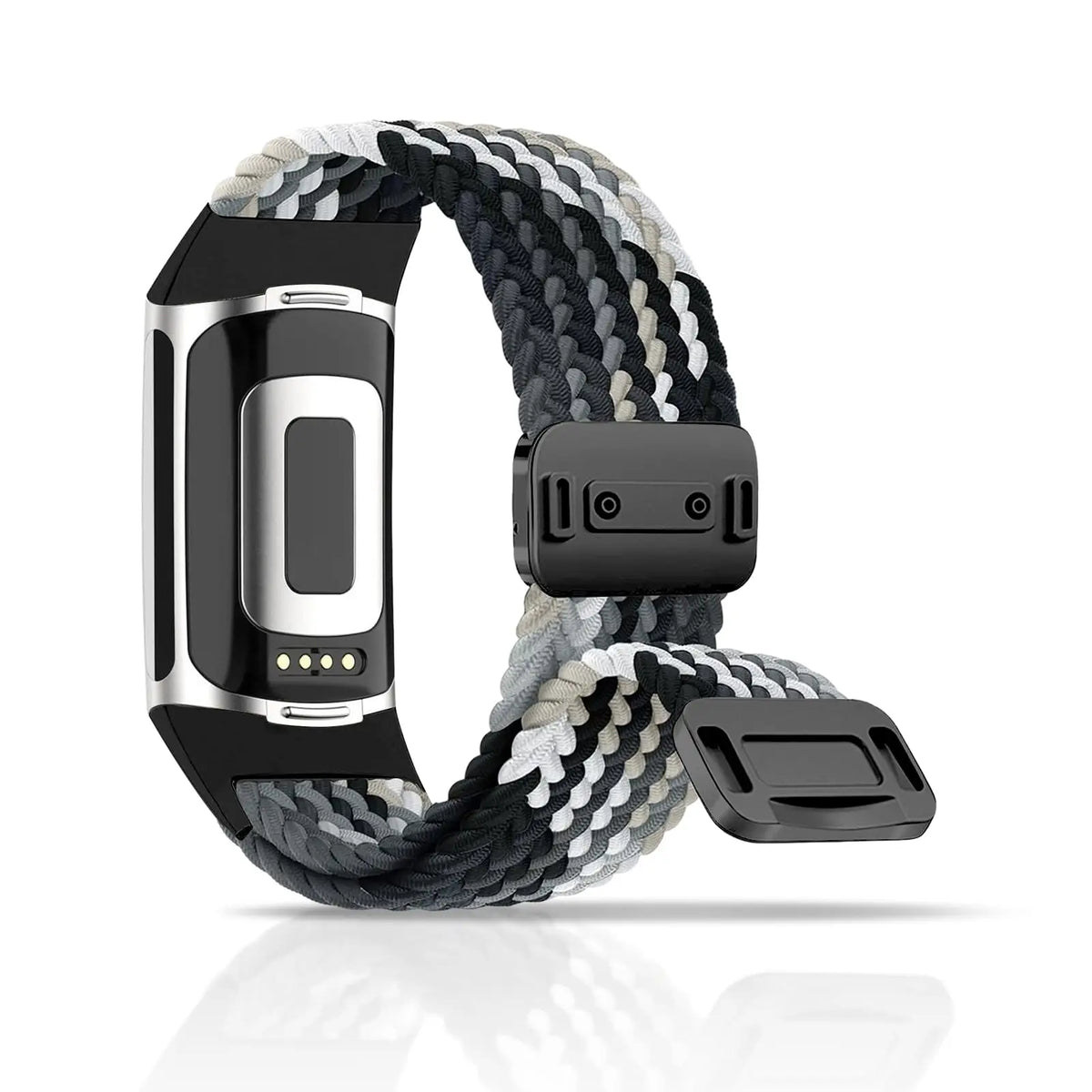 Fitbit Charge 5 & 6 Braided Nylon Band - Magnetic Clasp Strap